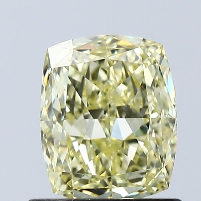 1.02 Ct. Fancy Intense Yellow Cushion Lab Grown Diamond