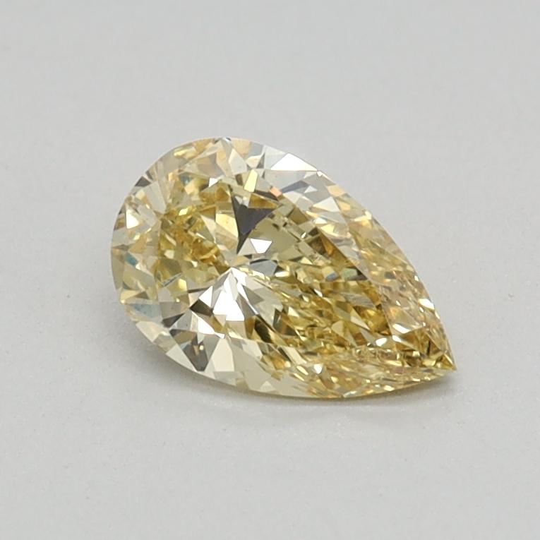 0.35 Ct. Fancy Intense Yellow Pear Lab Grown Diamond