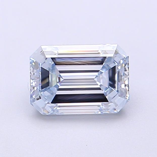 1.01 Ct. Fancy Light  Blue Emerald Lab Grown Diamond