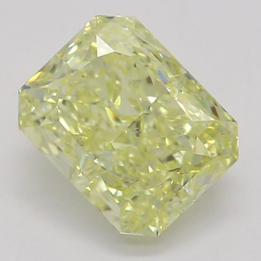 0.81 Ct. Fancy Yellow Radiant Diamond