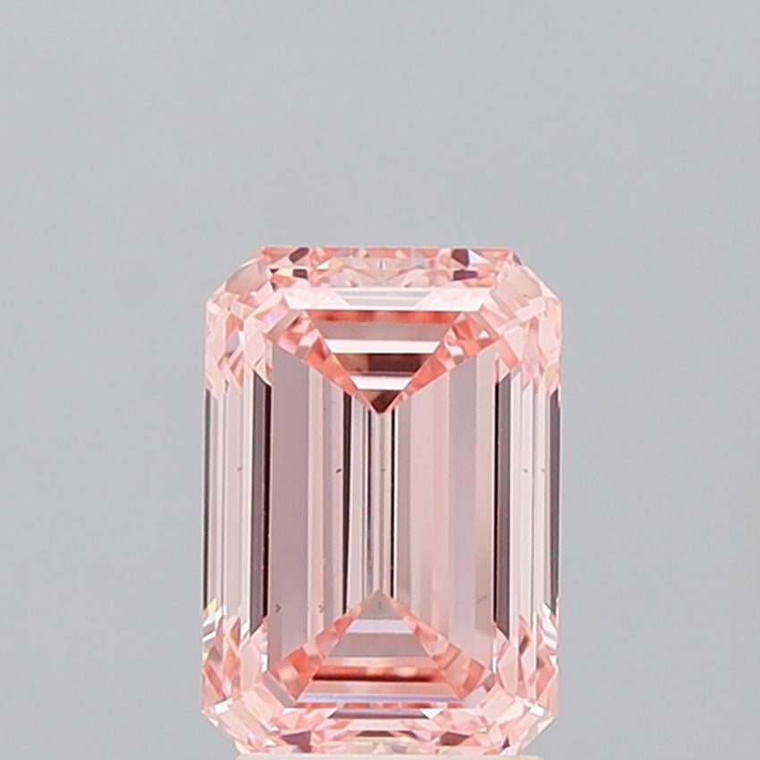 3.03 Ct. Fancy Pink Emerald Lab Grown Diamond