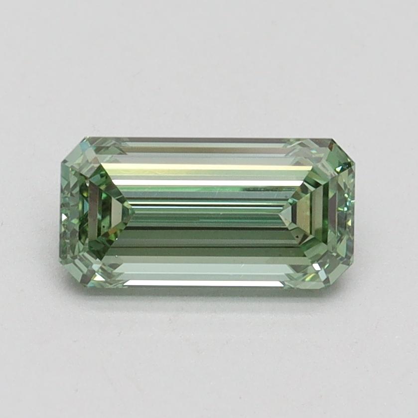 1.02 Ct. Fancy Intense Green Emerald Lab Grown Diamond