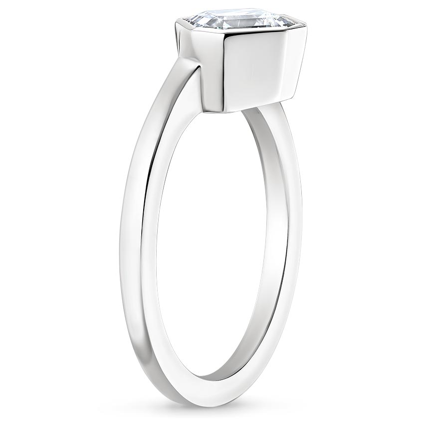 18K White Gold Cielo Ring, large side view