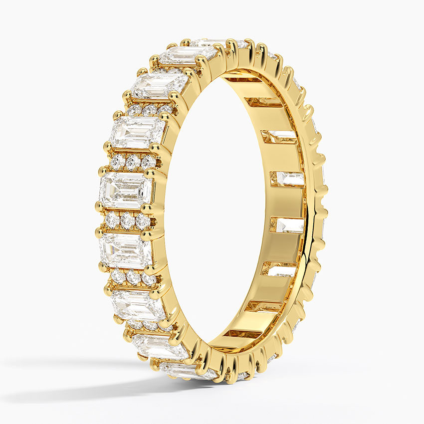Naya Lab Diamond Ring in 18K Yellow Gold