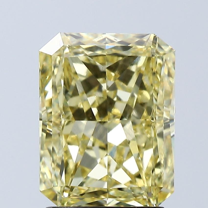 2.28 Ct. Fancy Vivid Yellow Radiant Lab Grown Diamond