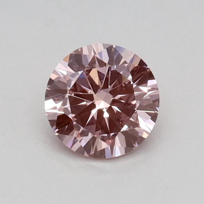 0.35 Ct. Fancy Pink Round Lab Grown Diamond