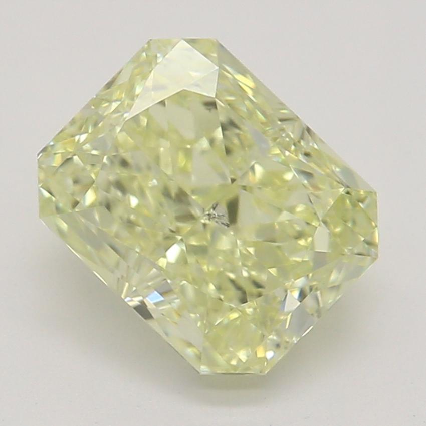 1.12 Ct. Fancy Light Yellow Radiant Diamond