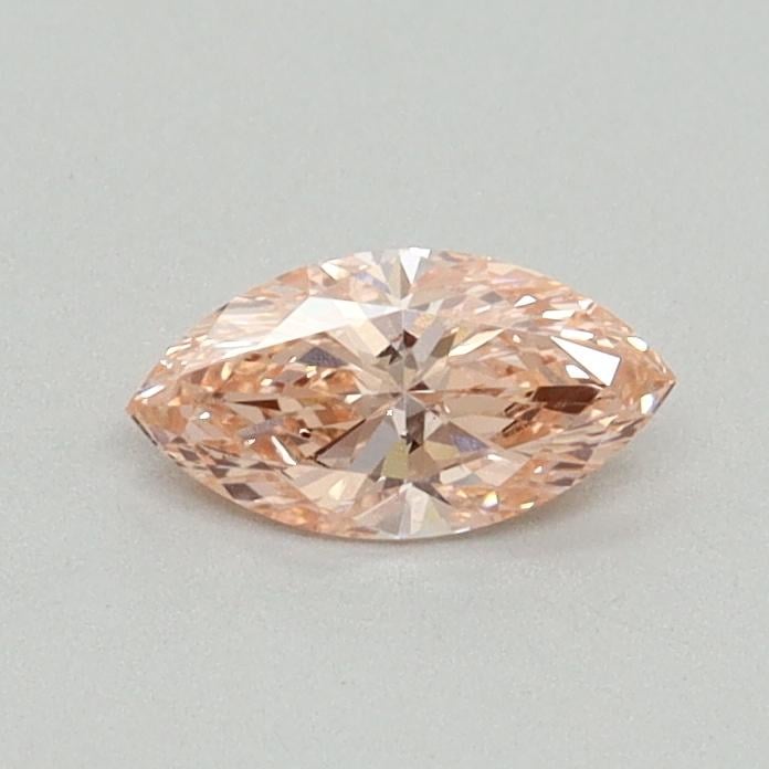 0.31 Ct. Fancy Vivid Pink Marquise Lab Grown Diamond
