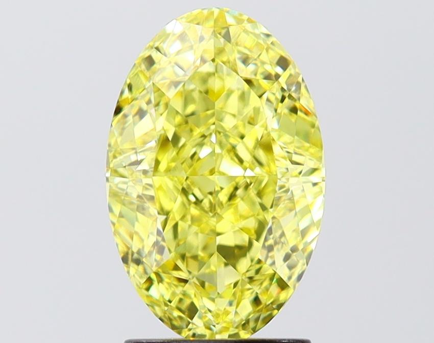 1.37 Ct. Fancy Vivid Yellow Yellow Pear Lab Grown Diamond