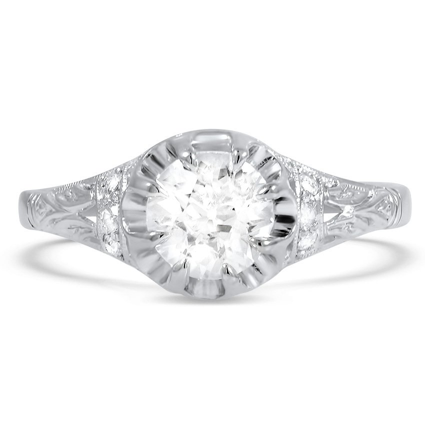 Art Deco Diamond Vintage Ring | Erie | Brilliant Earth