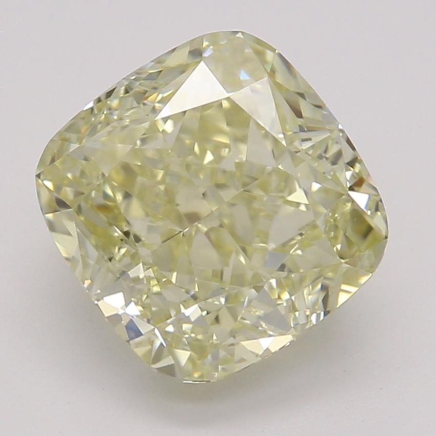 1.73 Ct. Fancy Light Yellow Cushion Diamond