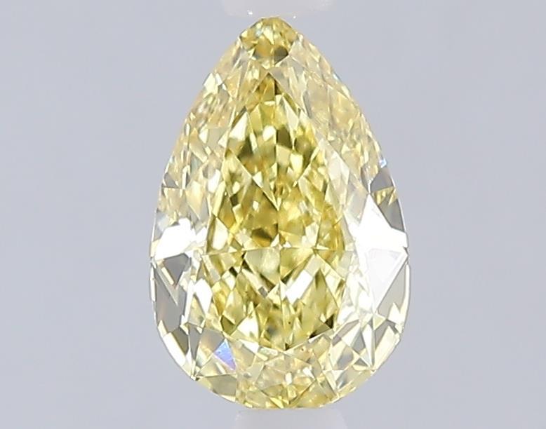 1.01 Ct. Fancy Intense  Yellow Pear Lab Grown Diamond
