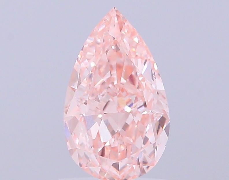 1.57 Ct. Fancy Intense Brownish Pink Pear Lab Grown Diamond