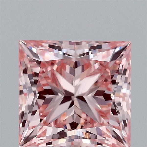 2.00 Ct. Fancy Intense  Pink Princess Lab Grown Diamond