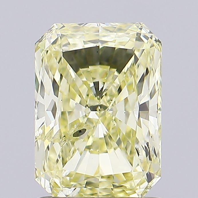 1.21 Ct. Fancy Yellow Radiant Lab Grown Diamond