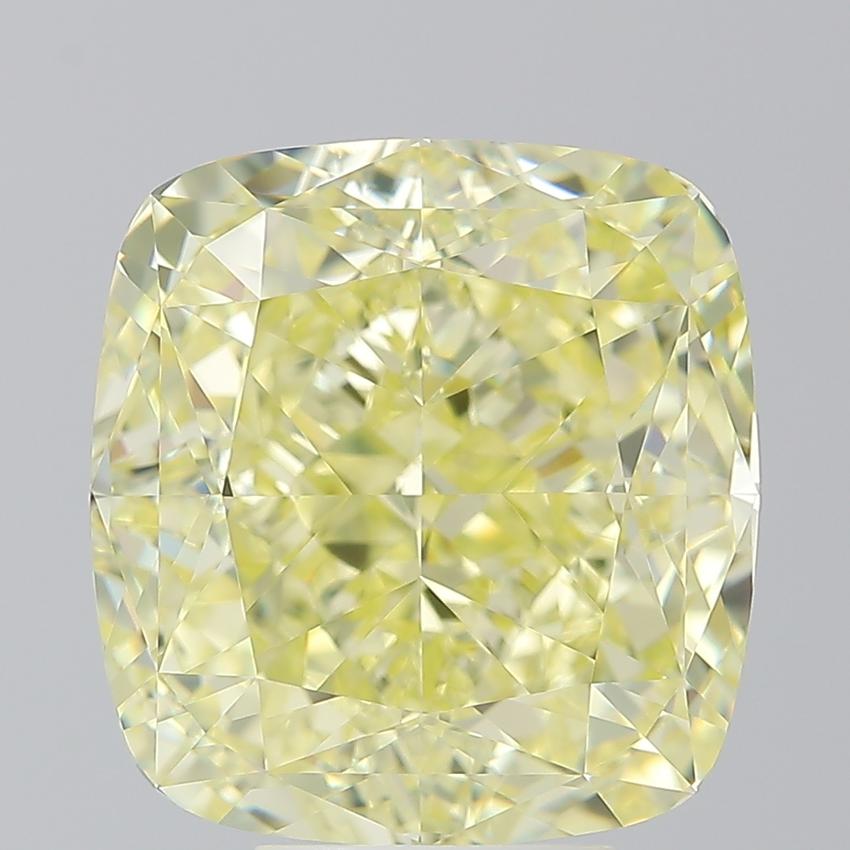 9.02 Ct. Fancy  Yellow Cushion Diamond