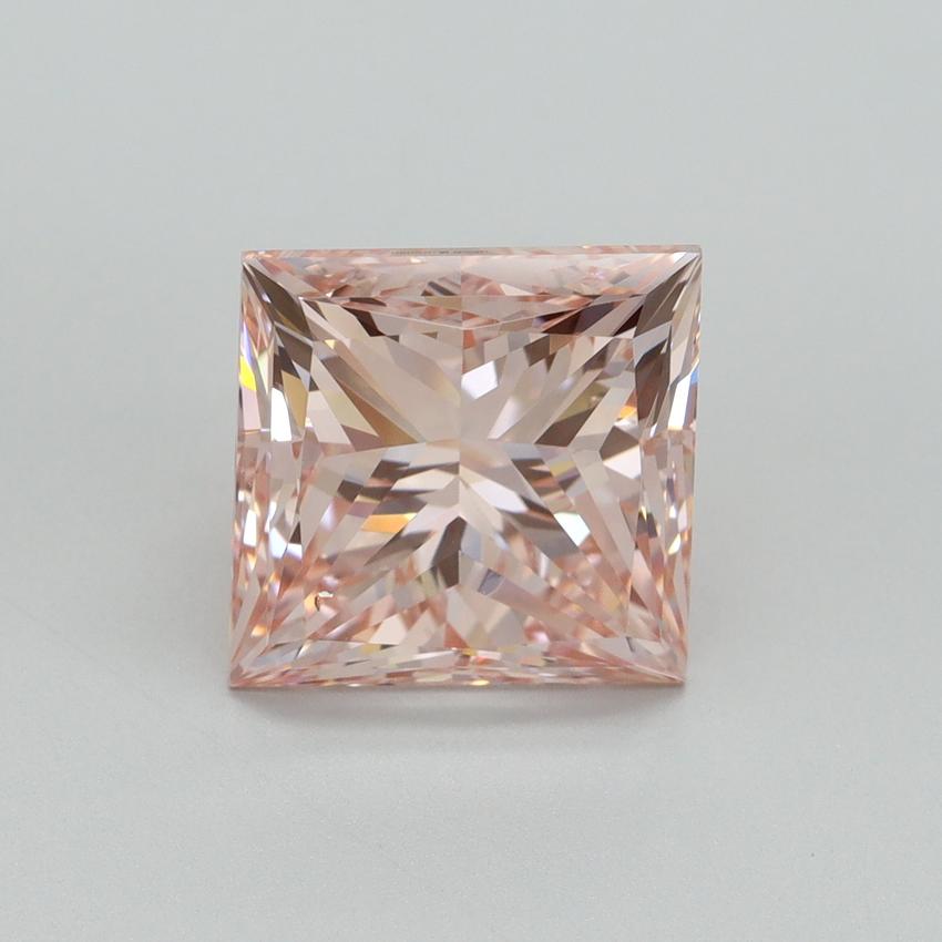 5.03 Ct. Fancy Intense Pink Princess Lab Grown Diamond
