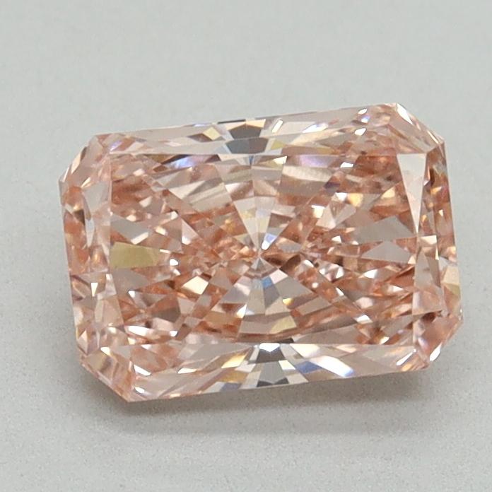 1.18 Ct. Fancy Intense Pink Radiant Lab Grown Diamond