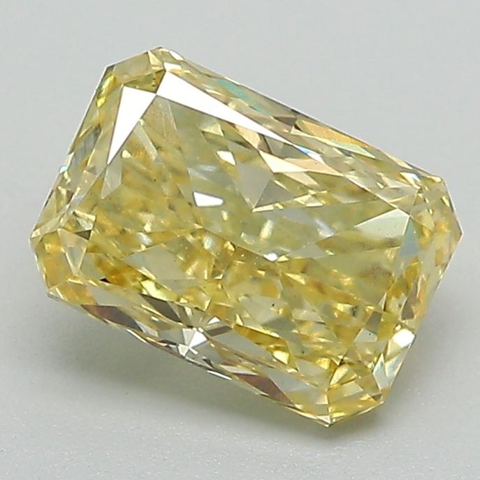 1.58 Ct. Fancy Yellow Radiant Lab Grown Diamond