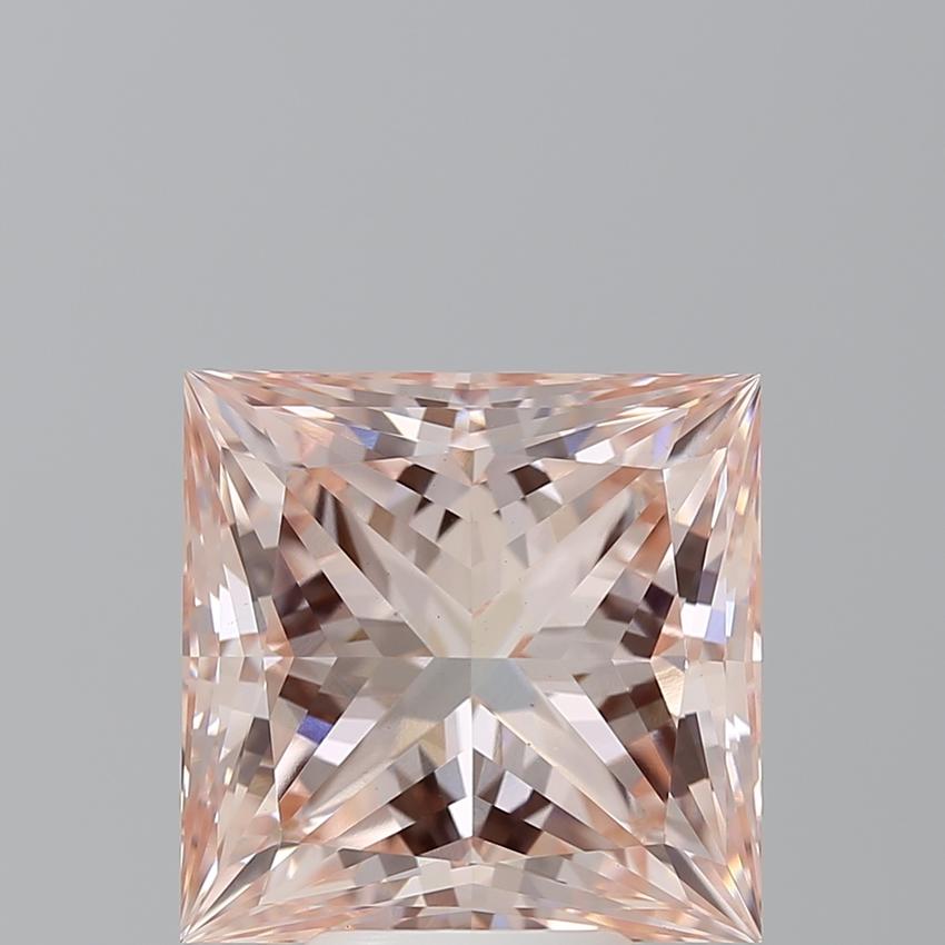 6.14 Ct. Fancy Intense Pink Princess Lab Grown Diamond