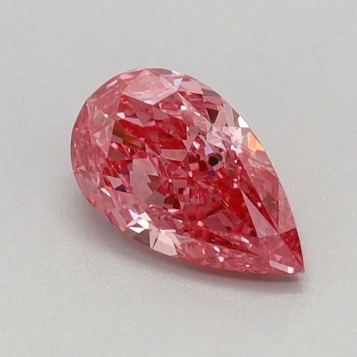 0.44 Ct. Fancy Vivid Pink Pear Lab Grown Diamond