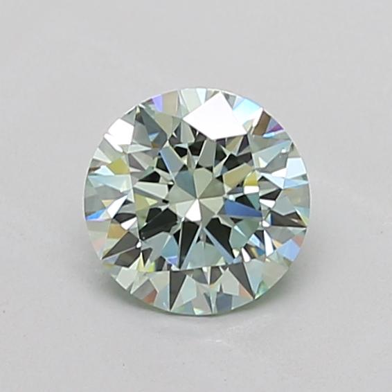 1.02 Ct. Fancy Green Round Lab Grown Diamond