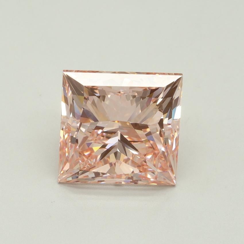 5.01 Ct. Fancy Intense Pink Princess Lab Grown Diamond
