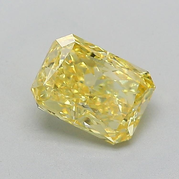1.50 Ct. Fancy Vivid  Yellow Radiant Lab Grown Diamond