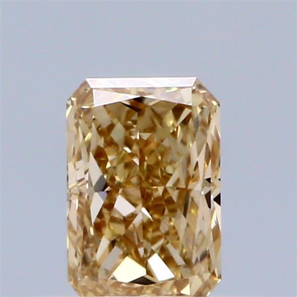 0.55 Ct. Fancy Brownish Yellow Radiant Lab Grown Diamond