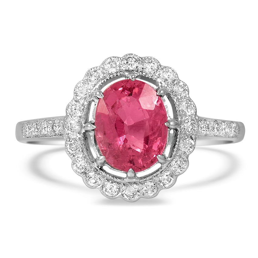 Edwardian Reproduction Tourmaline Vintage Ring