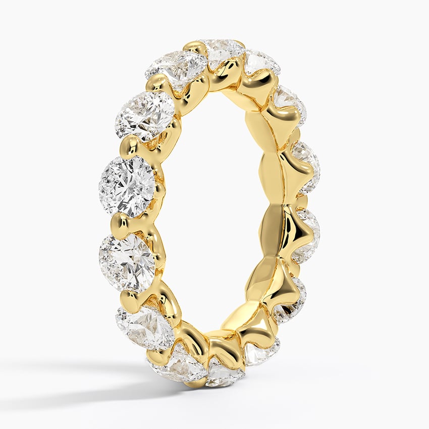 Riviera Eternity Lab Diamond Ring (1 ct. tw.) in 18K Yellow Gold