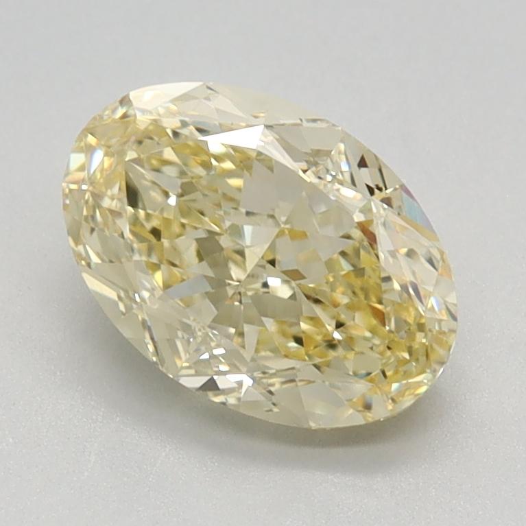 1.31 Ct. Fancy Yellow Oval Lab Grown Diamond