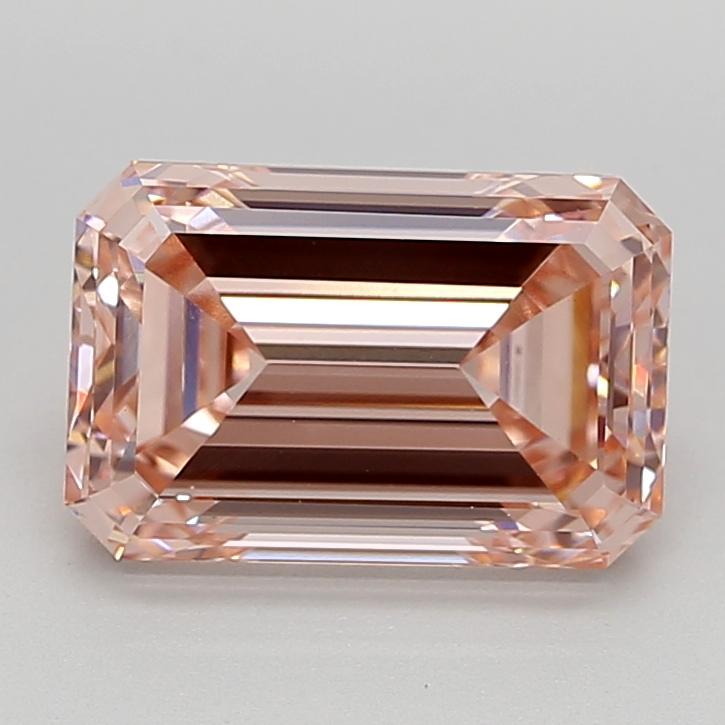 3.00 Ct. Fancy Intense  Pink Emerald Lab Grown Diamond