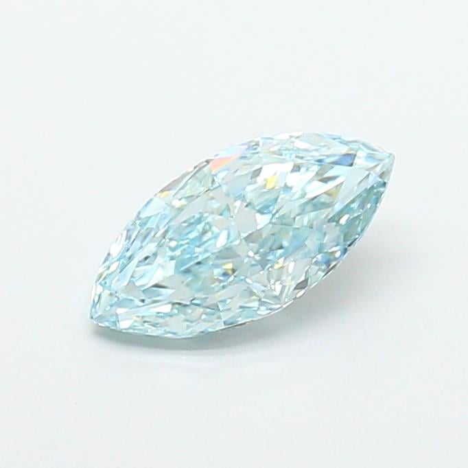 1.05 Ct. Fancy Vivid  Blue Marquise Lab Grown Diamond