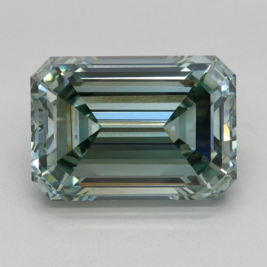 2.86 Ct. Fancy Vivid Green Emerald Lab Grown Diamond