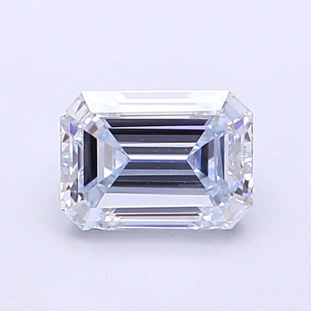 1.01 Ct. Fancy Light  Blue Emerald Lab Grown Diamond