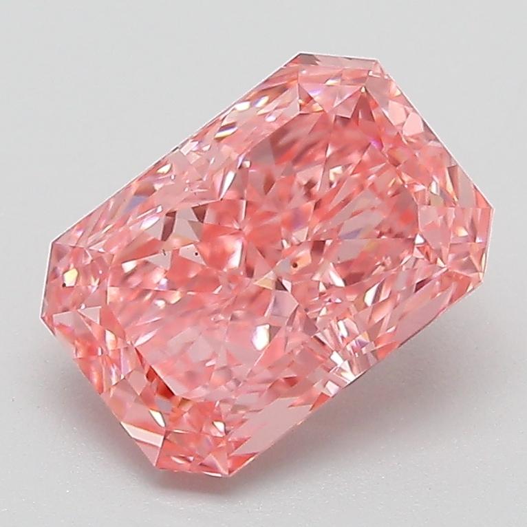 2.04 Ct. Fancy Pink Radiant Lab Grown Diamond
