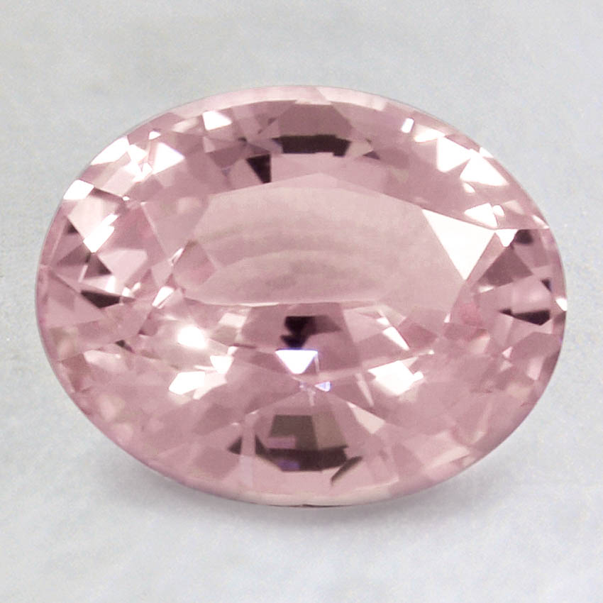 9x7.5mm Light Pink Oval Sapphire