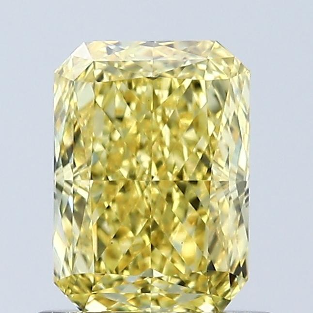 1.05 Ct. Fancy Vivid Yellow Radiant Lab Grown Diamond