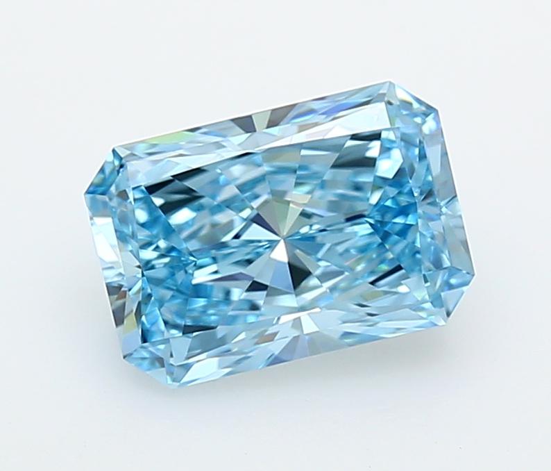 2.05 Ct. Fancy Vivid  Blue Radiant Lab Grown Diamond