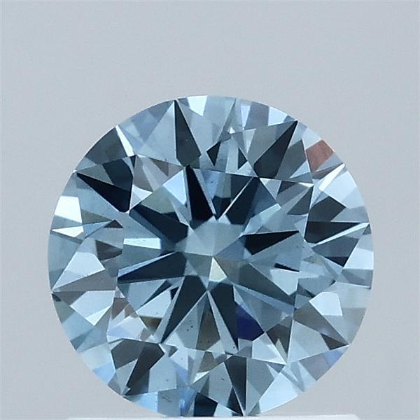 1.00 Ct. Fancy Vivid  Blue Round Lab Grown Diamond