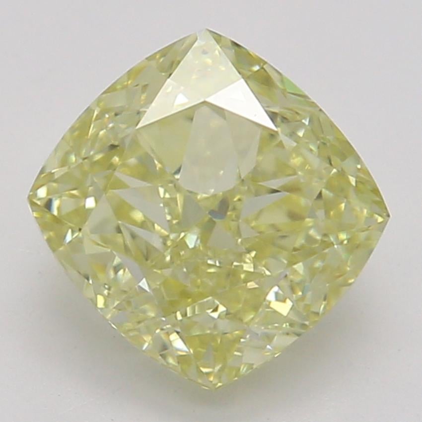 1.00 Ct. Fancy Yellow Cushion Diamond