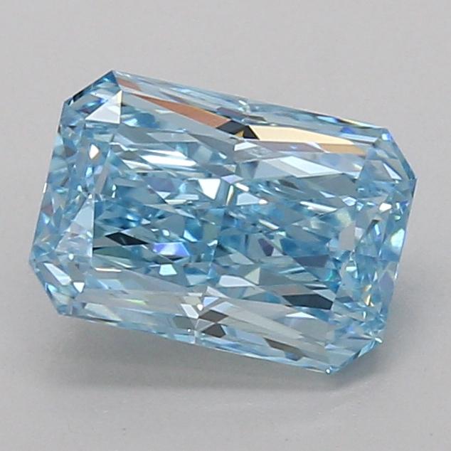 2.04 Ct. Fancy Vivid Blue Radiant Lab Grown Diamond