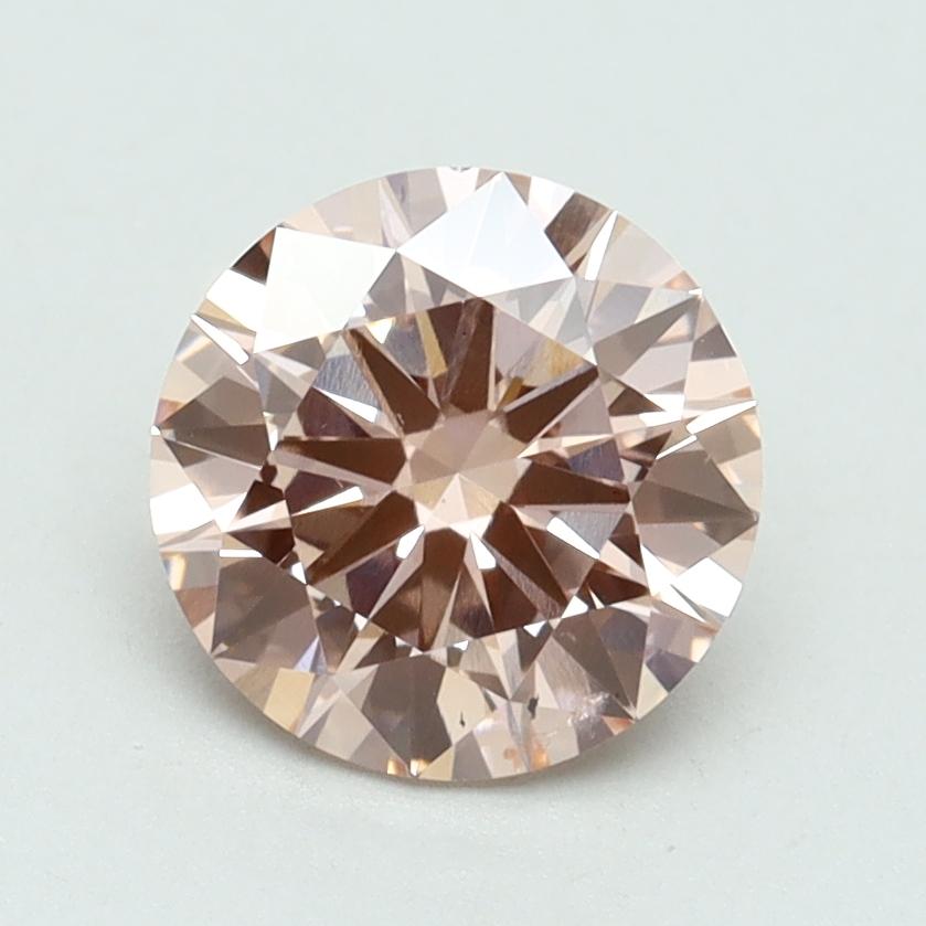 1.50 Ct. Fancy Intense Pink Round Lab Grown Diamond