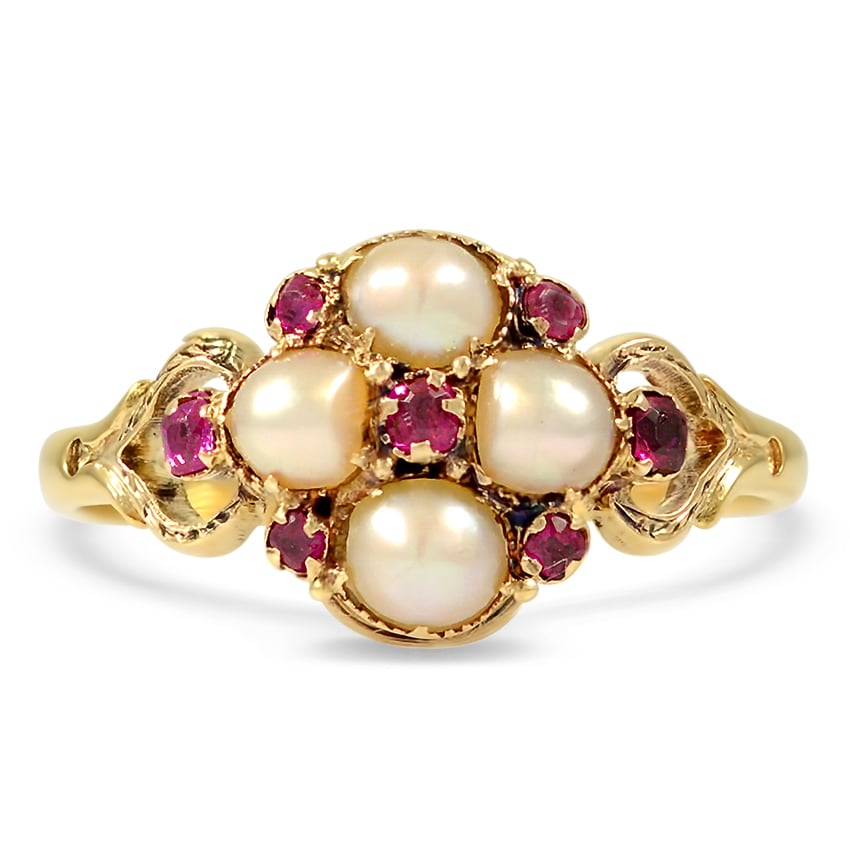 Victorian Ruby Vintage Ring
