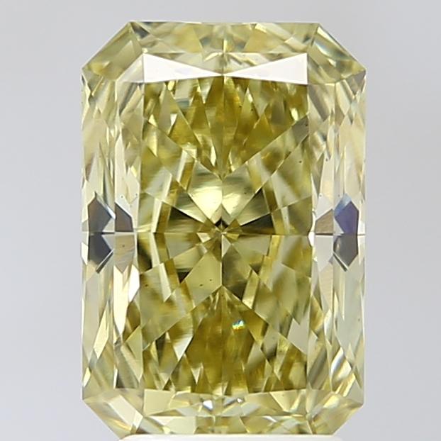 3.08 Ct. Fancy Intense Yellow Radiant Lab Grown Diamond