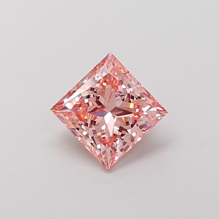 1.05 Ct. Fancy Intense Pink Princess Lab Grown Diamond