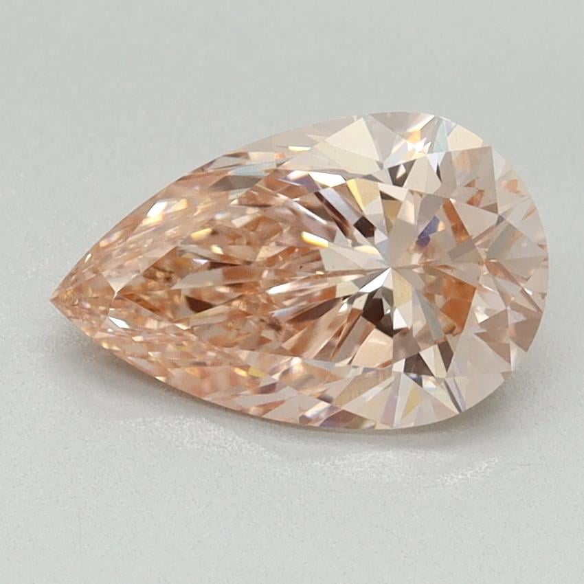 1.54 Ct. Fancy Intense Pink Pear Lab Grown Diamond