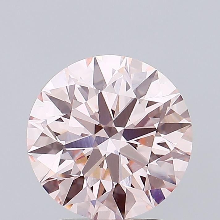 2.73 Ct. Fancy Intense Pink Round Lab Grown Diamond