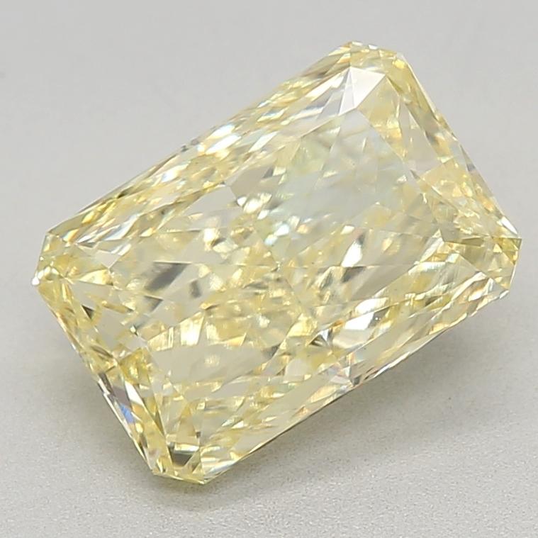 3.74 Ct. Fancy Intense Yellow Radiant Lab Grown Diamond